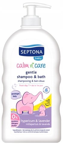 Septona, Baby, Szampon do kąpieli z lawendą, 500 ml Septona