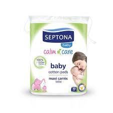 Septona, płatki dla niemowląt wykonane w 100% z bawełny, 50 szt. MEDICAL I COTTON MARIUSZ LUBIENIECKI