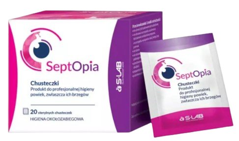Septopia Chusteczki 20 sztuk, S-Lab S-Lab