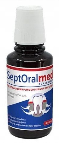 SeptOral Med, Hamuje stany zapalne dziąseł, 200 ml Avec Pharma