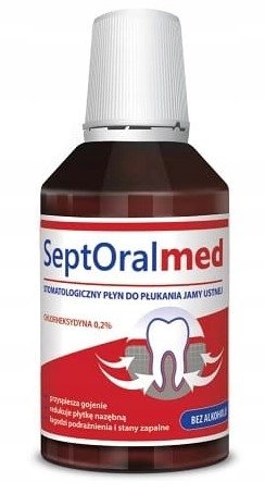 SeptOral MED, Płyn do płukana jamy ustnej, 300 ml Avec Pharma