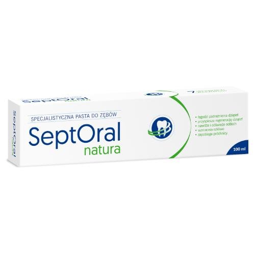 Septoral, Natura, Pasta do zębów, 100 ml Septoral