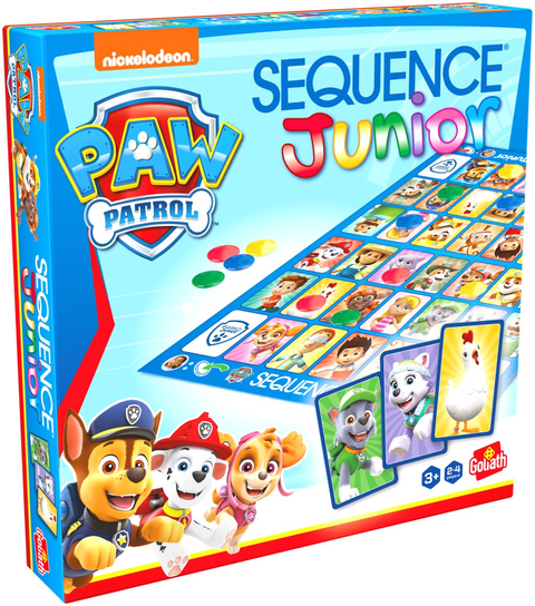 Sequence Junior Paw Patrol, gra planszowa, Goliath Games Goliath Games