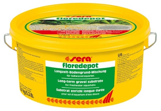 sera Floredepot - podłoże do akwarium 2,4kg Sera