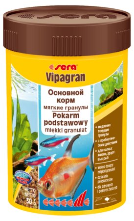 Sera Vipagran pokarm Podstawowy dla Ryb 100ml Granulat Sera