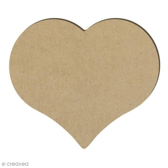 Serce drewniane - 14,7 x 12,8 cm Podpórka z surowego drewna Serce do dekoracji według własnych upodobań i pragnień: - Kształt: Serce - Wymiary: Inna marka