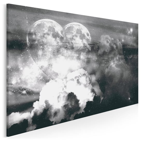 Serce galaktyki - nowoczesny obraz do sypialni - 120x80 cm VAKU-DSGN Nowoczesne obrazy