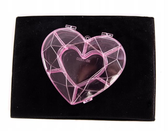 Serce Plastikowe Pudełko Organizer Różne Kolory Midex