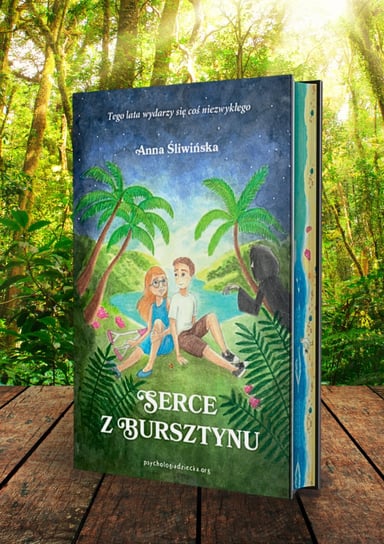 Serce z bursztynu Śliwińska Anna