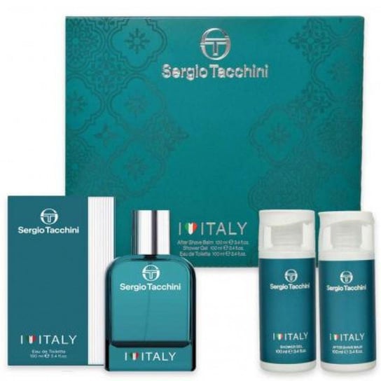 Sergio Tacchini, I Love Italy, Zestaw Kosmetyków, 3 Szt. Sergio Tacchini