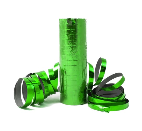 Serpentyna holograficzna, zielona, 17 rolek GoDan
