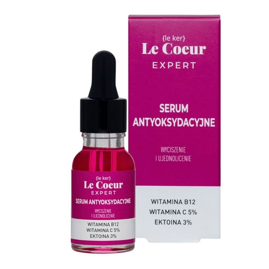 Serum Antyoksydacyjne Z Wit. B12, Wit. C 5% Oraz Ektoiną 3% Wyciszenie I Ujednolicenie Le Coeur