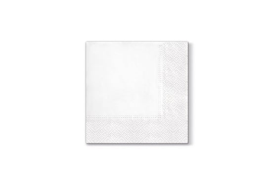 Serwetka SIGNUM biały, 33x33, 100% celuloza Konsimo