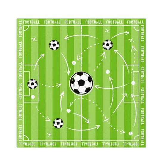 Serwetki Football 10szt. Piłkarskie  -  63950 Forum Design Cards