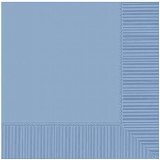 Serwetki, "Gładkie", niebieski pastelowy, 33 cm, 20 sztuk Amscan