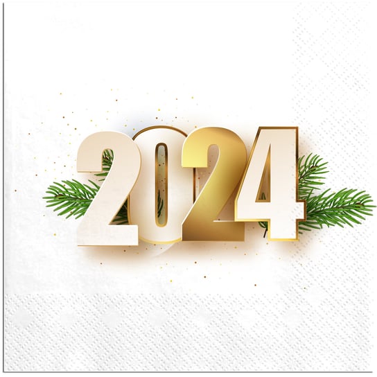 Serwetki na Sylwester karnawał Nowy Rok 2024 Szczęśliwego Nowego Rok Inna marka