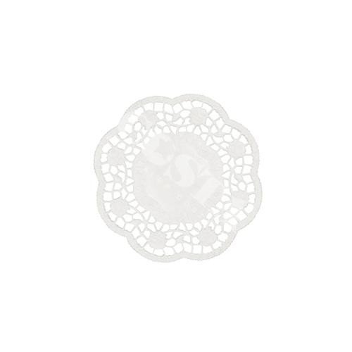 Serwetki okrągłe białe pod talerzyki 10cm 1000szt Inna marka