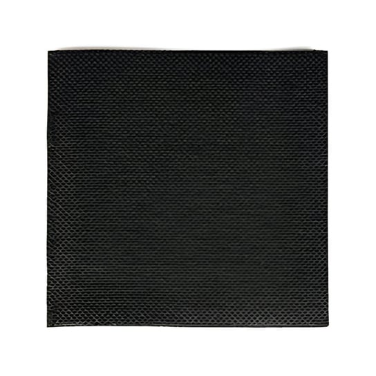 Serwetki papierowe czarne koktajlowe tłoczone 20cm 125szt ABC