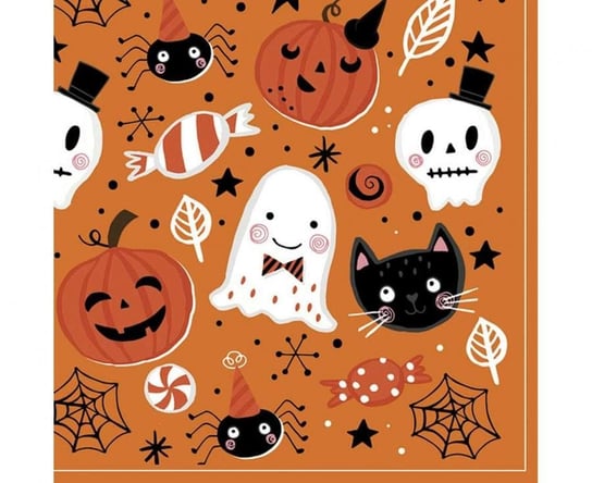 Serwetki papierowe Halloween Boo, 20 szt. Pol-Mak