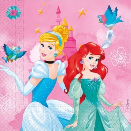 Serwetki Papierowe Księżniczki, Disney Princess, 20 Szt. Procos