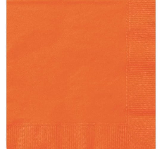 Serwetki papierowe, pomarańczowe, 33x33 cm, 20 sztuk GODAN