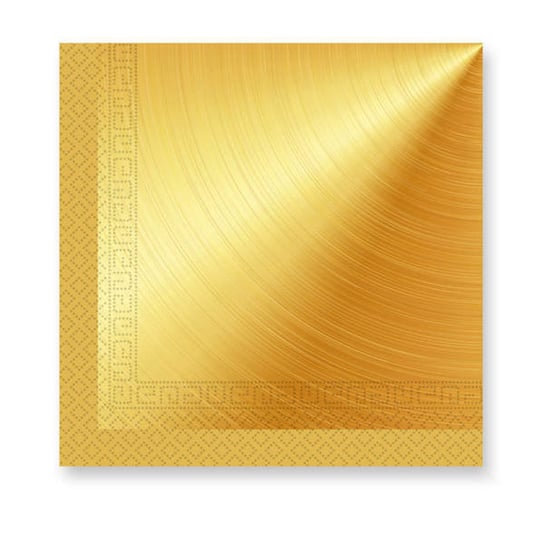 Serwetki Papierowe Złote 33 Cm 20 Szt. Procos