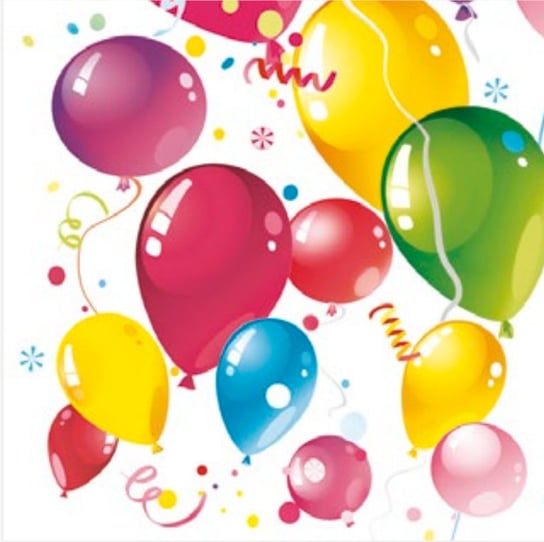 Serwetki Party Balloons w balony 20 szt. somgo