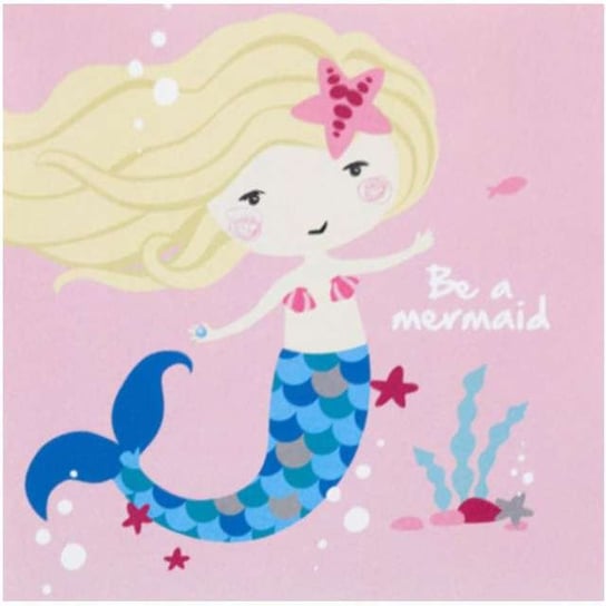 Serwetki, Syrenka - Be a Mermaid, 25 cm, 20 sztuk Amscan