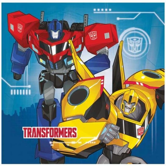 Serwetki, Transformers RID, 33 cm, 20 sztuk Amscan