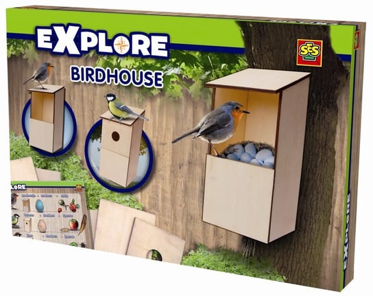 SES Creative, Explore, Zbuduj domek dla ptaków SES