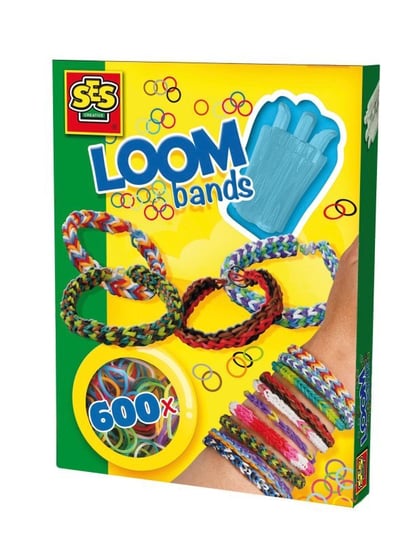 SES Creative, Loom bands, bransoletki z gumek, zestaw dla chłopca SES