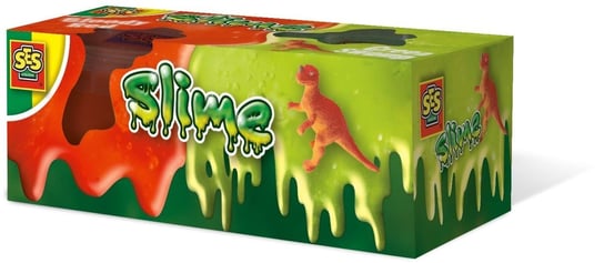 SES Creative, masa plastyczna Slime T-REX, 2x120 g SES