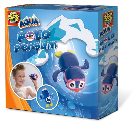 Ses Creative, zabawka do kąpieli Pływający Pingwinek SES