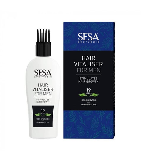 Sesa, Hair Vitaliser, dla mężczyzn na porost włosów z aplikatorem, 100 ml Sesa