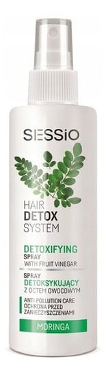 Sessio, Hair Detox System, spray do włosów z octem owocowym detoksykujący Moringa, 200 g Sessio