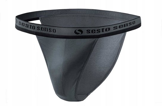 sesto senso Heren String Tanga Ondergoed Micromodal Zwart Ademend Lage