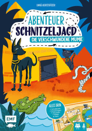 Set: Abenteuer Schnitzeljagd - Die verschwundene Mumie Edition Michael Fischer