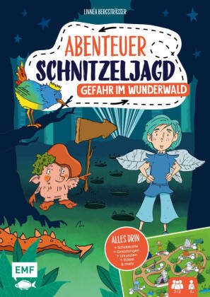 Set: Abenteuer Schnitzeljagd - Gefahr im Wunderwald Edition Michael Fischer