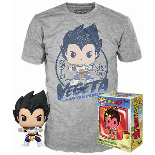 SET FIGURA POP & TEE DRAGON BALL Z VEGETA Funko