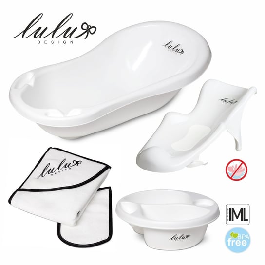 Set kąpielowy Lulu Design II-Biały Lulu Design
