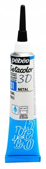 Setacolor 3D Metal Effect 20 Ml Pearl PEBEO