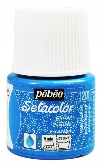 Setacolor Light Fabrics Glitter 45 Ml Aquamarine PEBEO