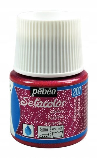 Setacolor Light Fabrics Glitter 45 Ml Tourmaline PEBEO