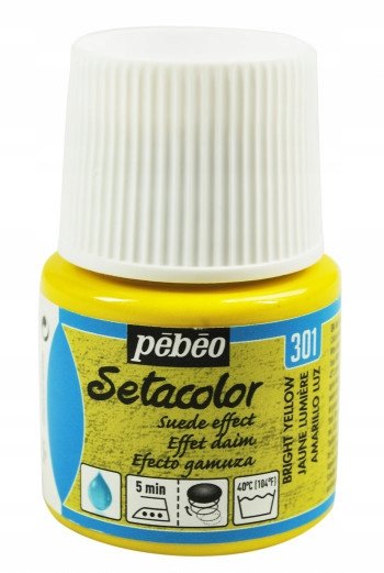 Setacolor Opaque Suede Effect 45 Ml Bright Yellow PEBEO