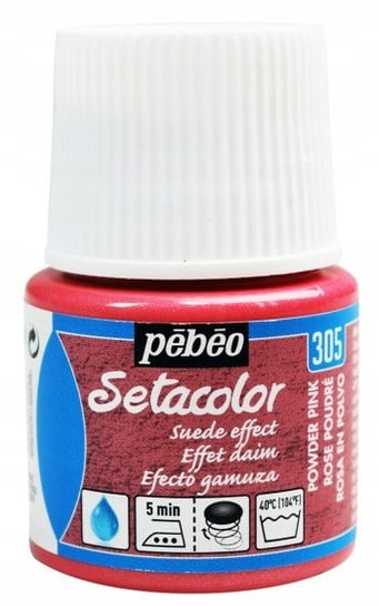 Setacolor Opaque Suede Effect 45 Ml Powder Pink PEBEO