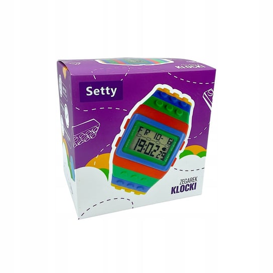 Setty Zegarek Klockowy na Rękę Klasyczne Kolory - Setty | Moda Sklep ...