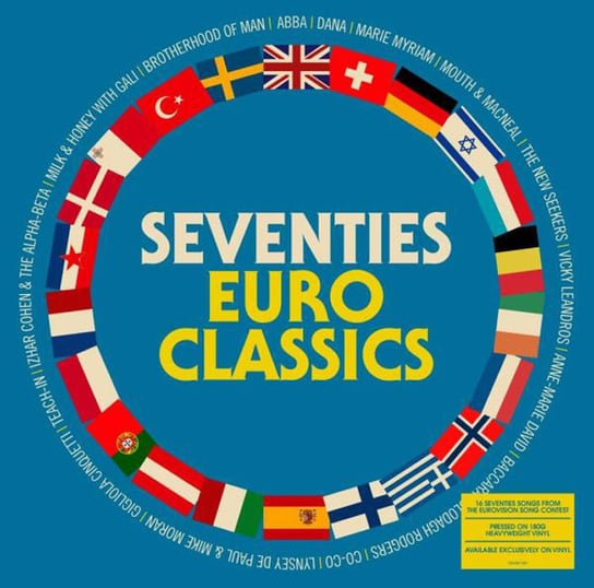 Seventies Euro Classics (Limited Edition) Abba, Baccara, Cinquetti Gigliola, De Paul Lynsey, Brotherhood Of Man, New Seekers, Dana