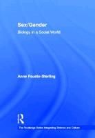 Sex/Gender Fausto-Sterling Anne, Fausto Sterling Anne