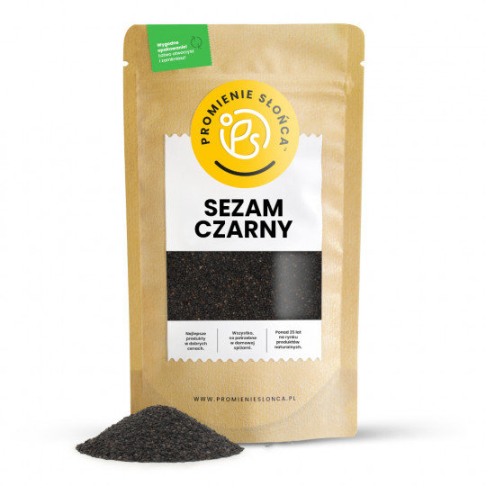 Sezam czarny 500g PROMIENIE SŁOŃCA