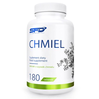 SFD Chmiel, Suplement Diety, 180 Tabletek SFD
